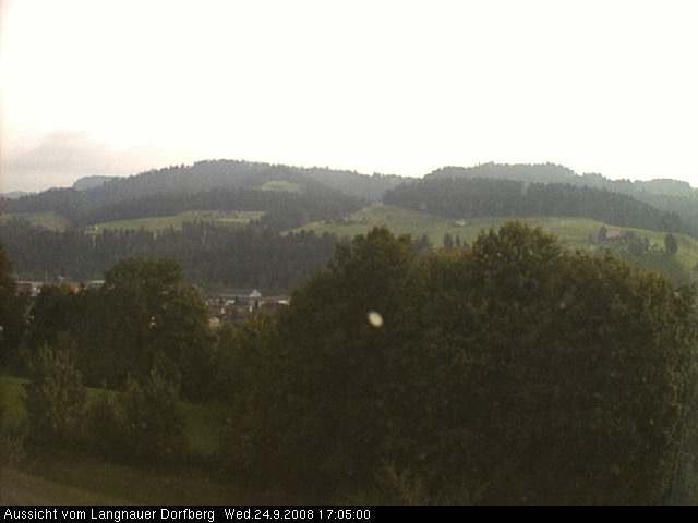 Webcam-Bild: Aussicht vom Dorfberg in Langnau 20080924-170500