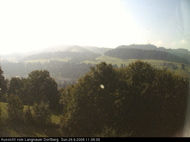 Webcam-Bild: Aussicht vom Dorfberg in Langnau 20080928-110500