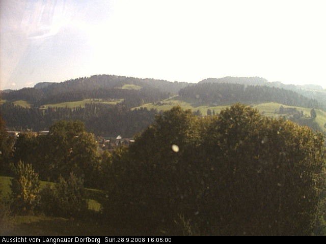 Webcam-Bild: Aussicht vom Dorfberg in Langnau 20080928-160500