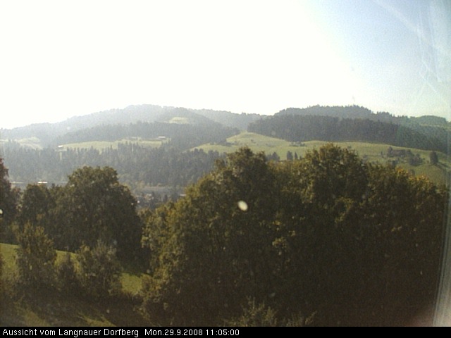 Webcam-Bild: Aussicht vom Dorfberg in Langnau 20080929-110500