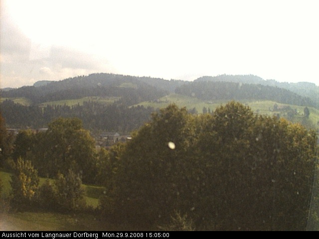 Webcam-Bild: Aussicht vom Dorfberg in Langnau 20080929-150500