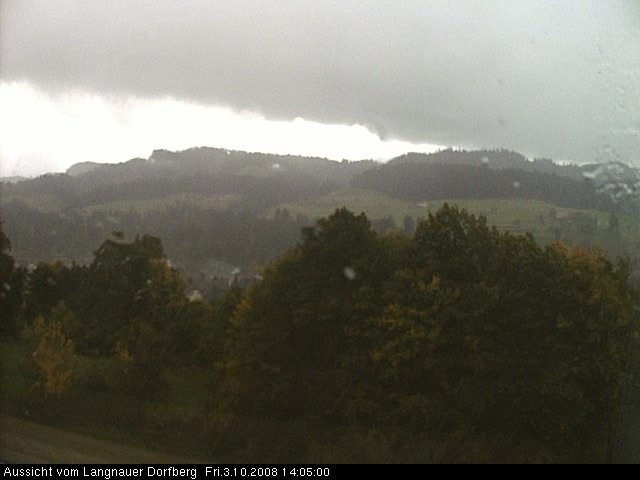 Webcam-Bild: Aussicht vom Dorfberg in Langnau 20081003-140500