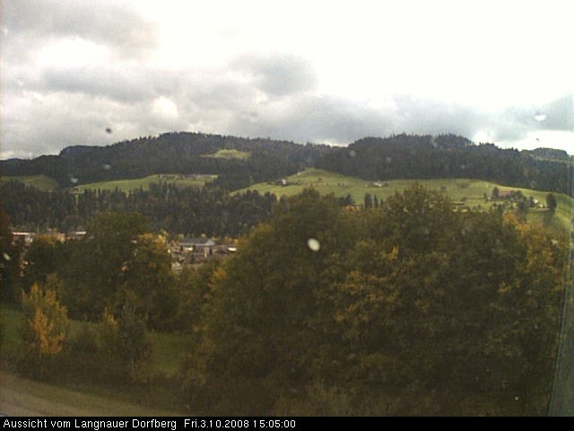 Webcam-Bild: Aussicht vom Dorfberg in Langnau 20081003-150500