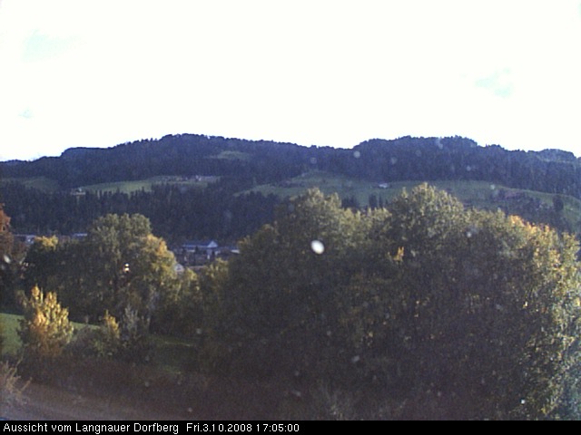Webcam-Bild: Aussicht vom Dorfberg in Langnau 20081003-170500