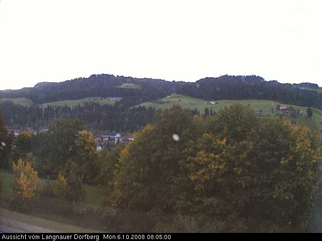 Webcam-Bild: Aussicht vom Dorfberg in Langnau 20081006-080500