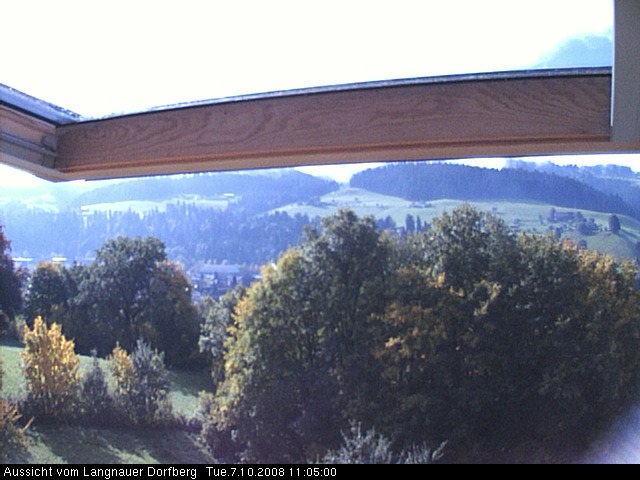 Webcam-Bild: Aussicht vom Dorfberg in Langnau 20081007-110500