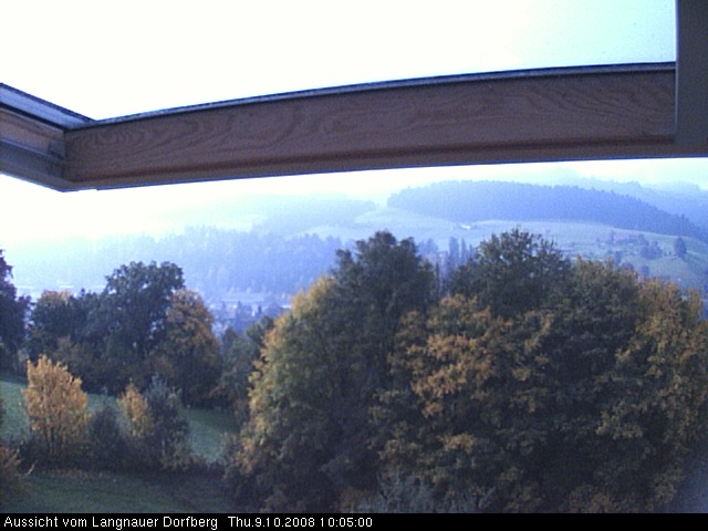 Webcam-Bild: Aussicht vom Dorfberg in Langnau 20081009-100500