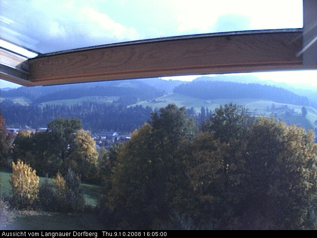 Webcam-Bild: Aussicht vom Dorfberg in Langnau 20081009-160500