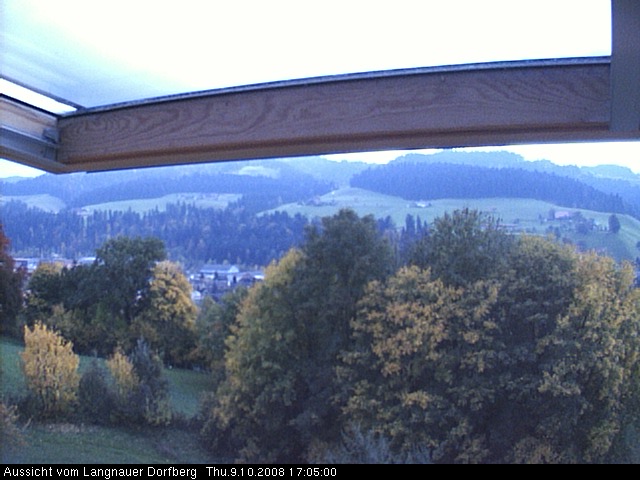 Webcam-Bild: Aussicht vom Dorfberg in Langnau 20081009-170500