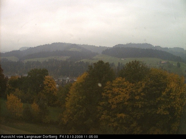 Webcam-Bild: Aussicht vom Dorfberg in Langnau 20081010-110500