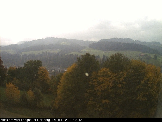Webcam-Bild: Aussicht vom Dorfberg in Langnau 20081010-120500