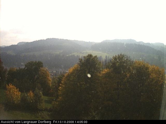 Webcam-Bild: Aussicht vom Dorfberg in Langnau 20081010-140500