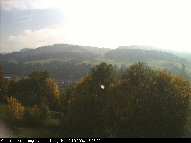 Webcam-Bild: Aussicht vom Dorfberg in Langnau 20081010-150500