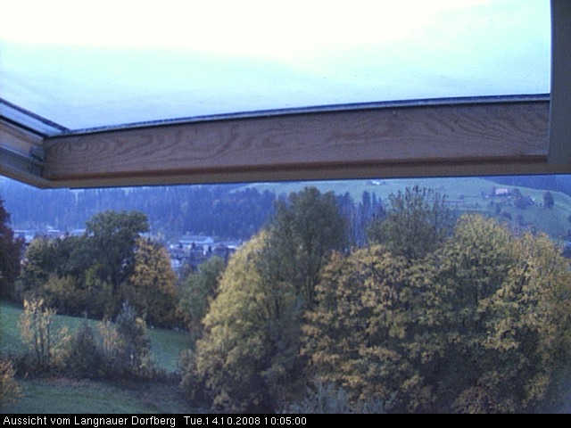 Webcam-Bild: Aussicht vom Dorfberg in Langnau 20081014-100500