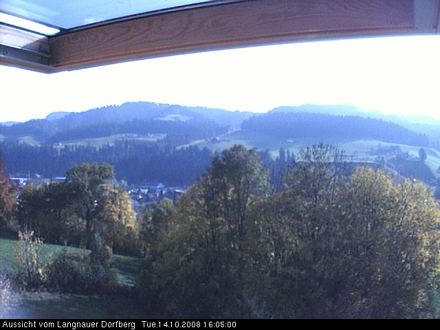 Webcam-Bild: Aussicht vom Dorfberg in Langnau 20081014-160500