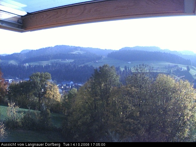 Webcam-Bild: Aussicht vom Dorfberg in Langnau 20081014-170500
