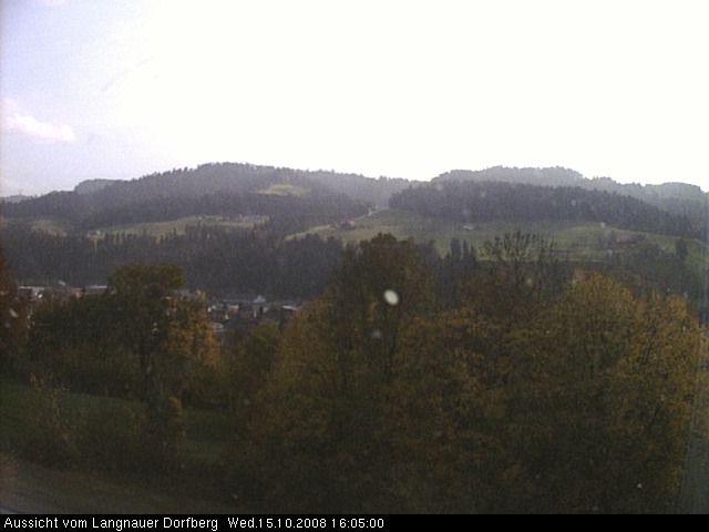 Webcam-Bild: Aussicht vom Dorfberg in Langnau 20081015-160500