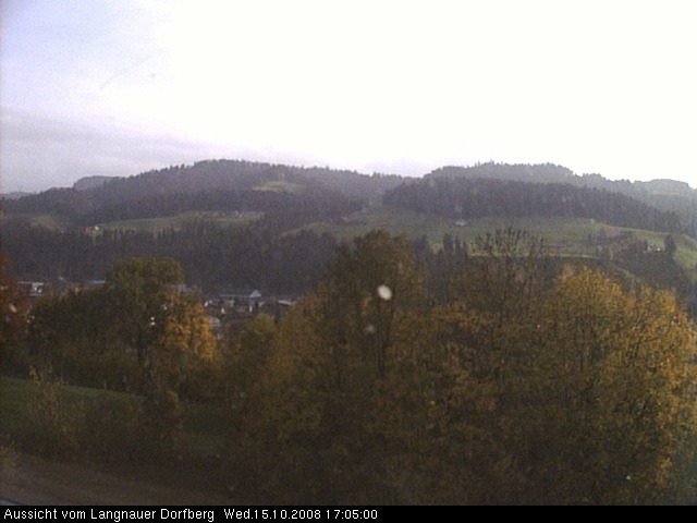 Webcam-Bild: Aussicht vom Dorfberg in Langnau 20081015-170500