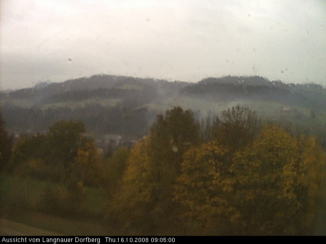 Webcam-Bild: Aussicht vom Dorfberg in Langnau 20081016-090500