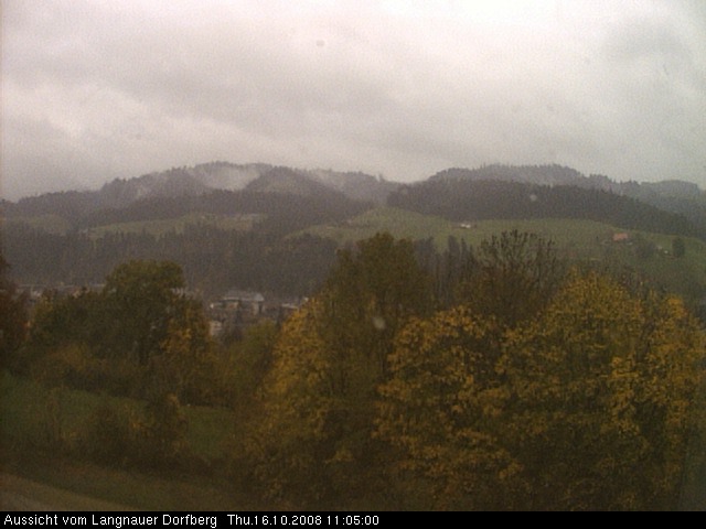 Webcam-Bild: Aussicht vom Dorfberg in Langnau 20081016-110500