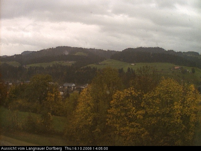 Webcam-Bild: Aussicht vom Dorfberg in Langnau 20081016-140500