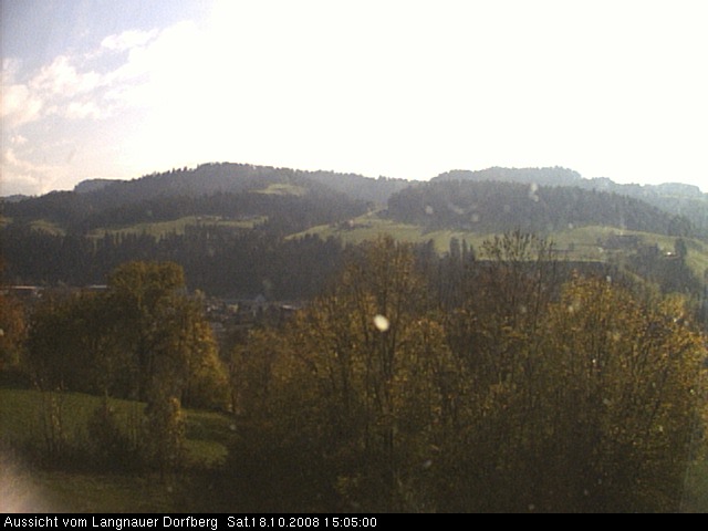 Webcam-Bild: Aussicht vom Dorfberg in Langnau 20081018-150500