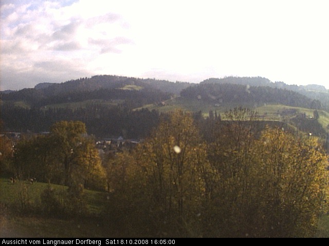 Webcam-Bild: Aussicht vom Dorfberg in Langnau 20081018-160500