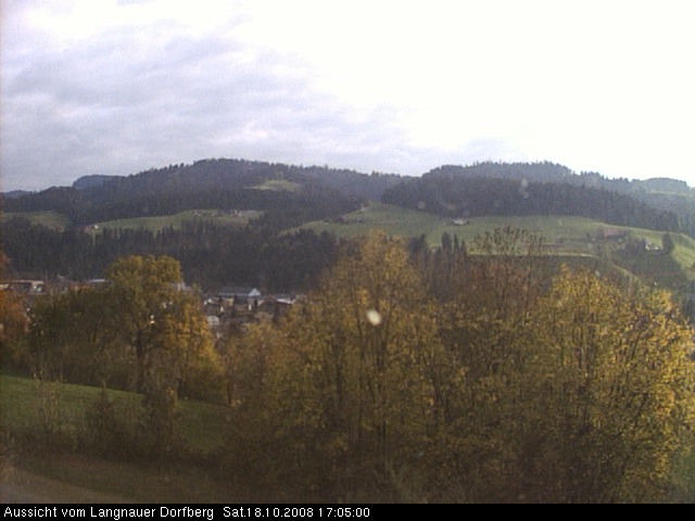 Webcam-Bild: Aussicht vom Dorfberg in Langnau 20081018-170500