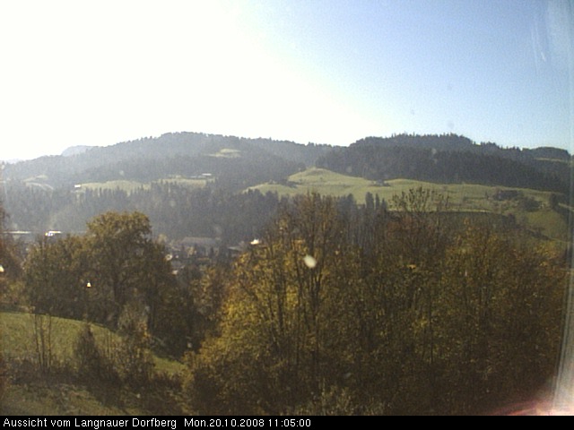 Webcam-Bild: Aussicht vom Dorfberg in Langnau 20081020-110500