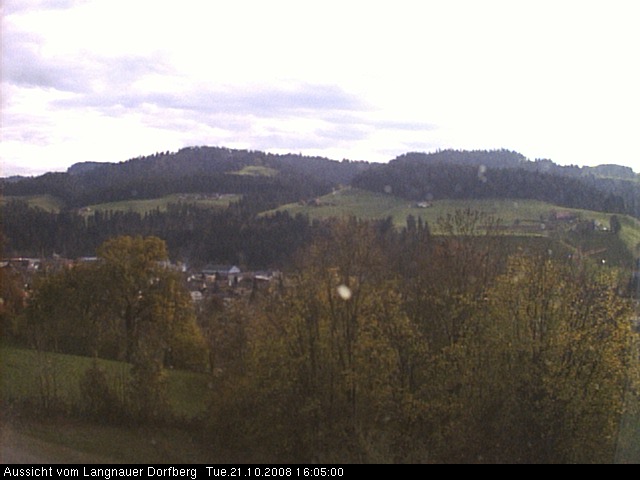 Webcam-Bild: Aussicht vom Dorfberg in Langnau 20081021-160500