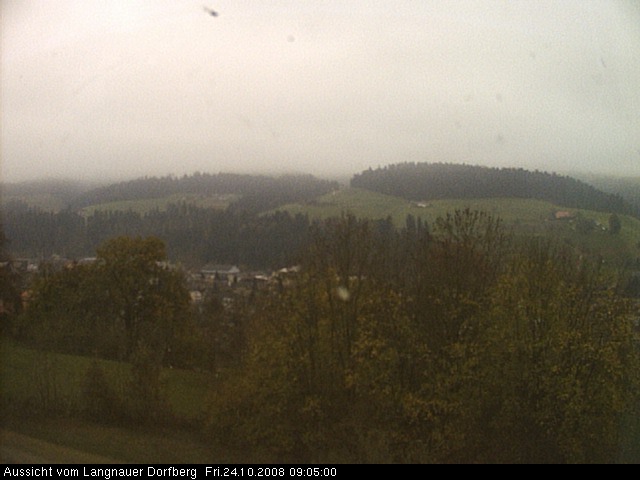 Webcam-Bild: Aussicht vom Dorfberg in Langnau 20081024-090500