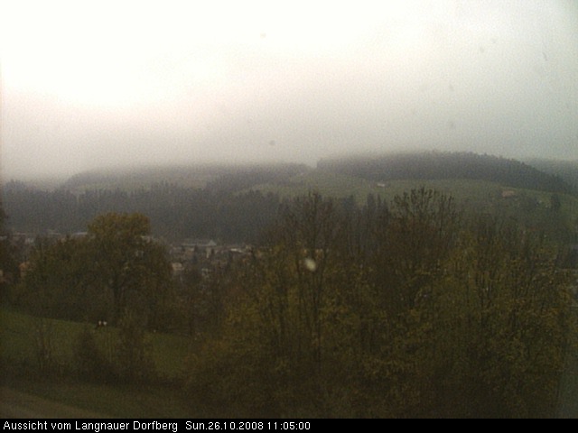 Webcam-Bild: Aussicht vom Dorfberg in Langnau 20081026-110500