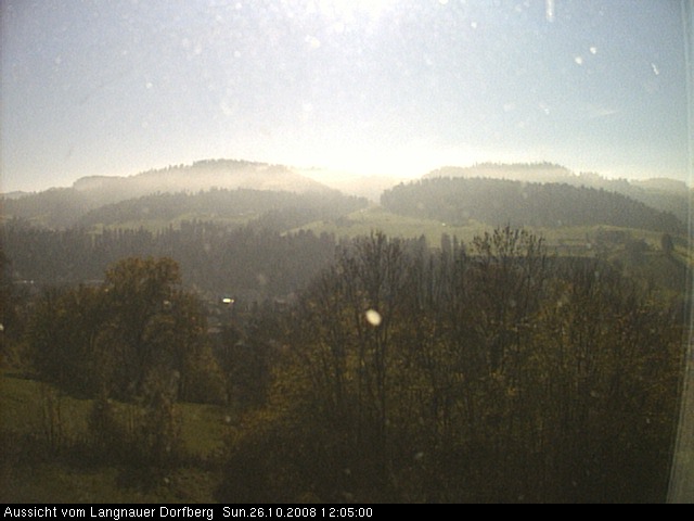 Webcam-Bild: Aussicht vom Dorfberg in Langnau 20081026-120500