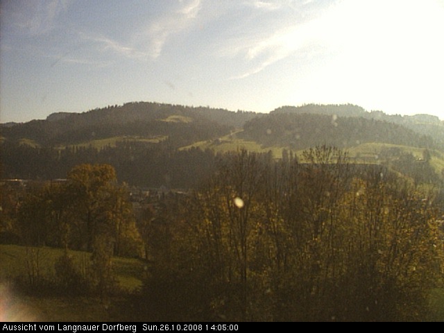 Webcam-Bild: Aussicht vom Dorfberg in Langnau 20081026-140500