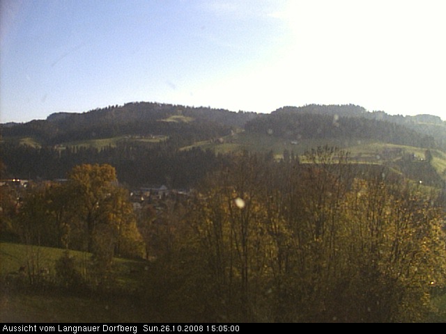 Webcam-Bild: Aussicht vom Dorfberg in Langnau 20081026-150500