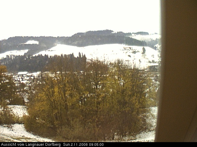 Webcam-Bild: Aussicht vom Dorfberg in Langnau 20081102-090500