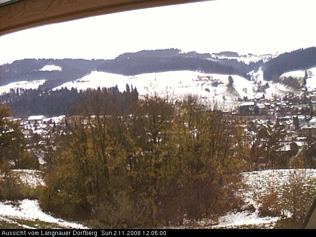 Webcam-Bild: Aussicht vom Dorfberg in Langnau 20081102-120500