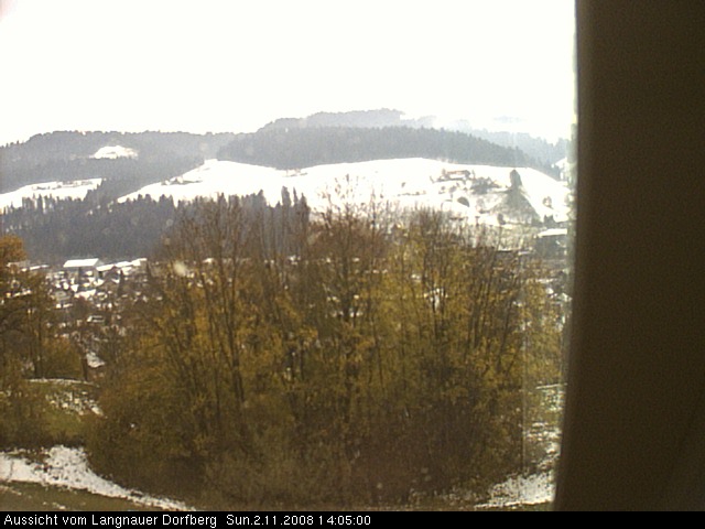 Webcam-Bild: Aussicht vom Dorfberg in Langnau 20081102-140500