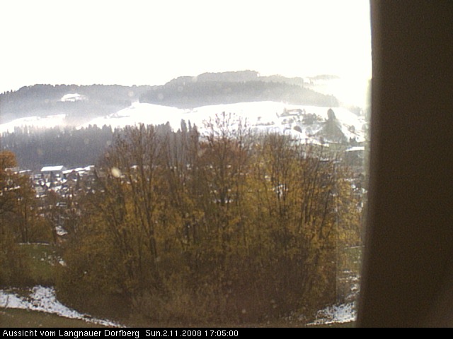 Webcam-Bild: Aussicht vom Dorfberg in Langnau 20081102-170500