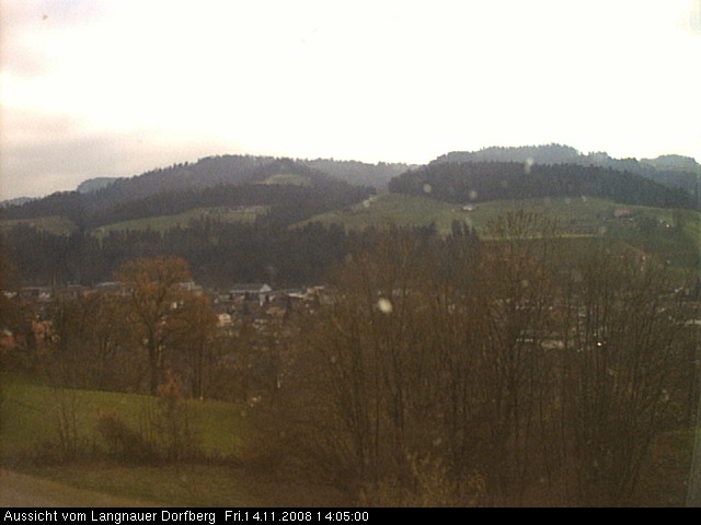 Webcam-Bild: Aussicht vom Dorfberg in Langnau 20081114-140500