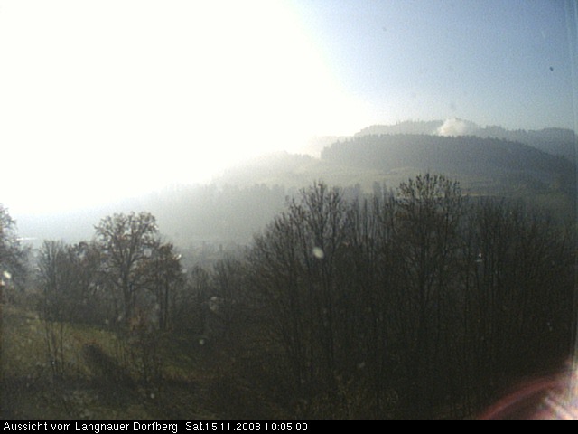 Webcam-Bild: Aussicht vom Dorfberg in Langnau 20081115-100500