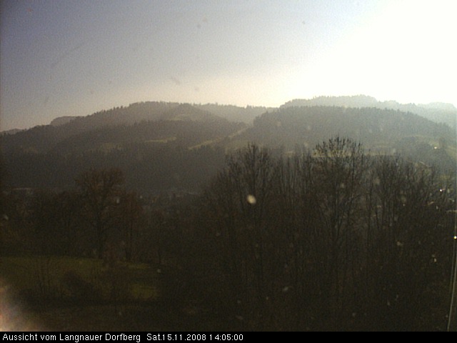 Webcam-Bild: Aussicht vom Dorfberg in Langnau 20081115-140500