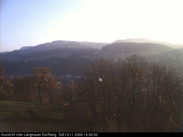 Webcam-Bild: Aussicht vom Dorfberg in Langnau 20081115-160500
