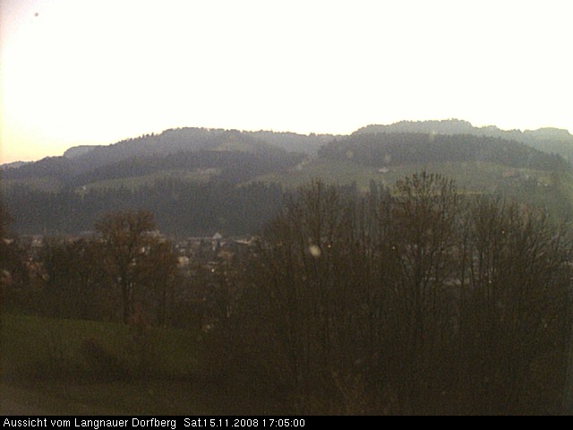 Webcam-Bild: Aussicht vom Dorfberg in Langnau 20081115-170500