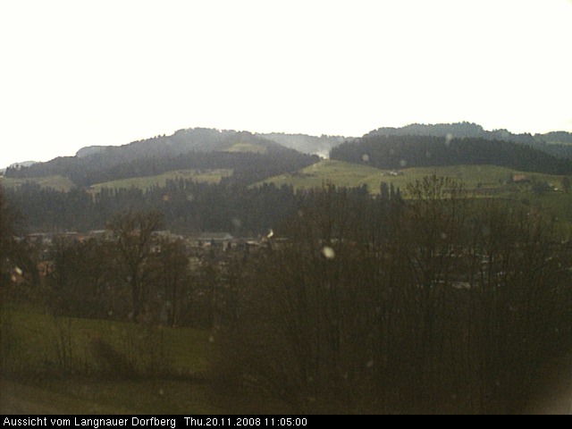 Webcam-Bild: Aussicht vom Dorfberg in Langnau 20081120-110500