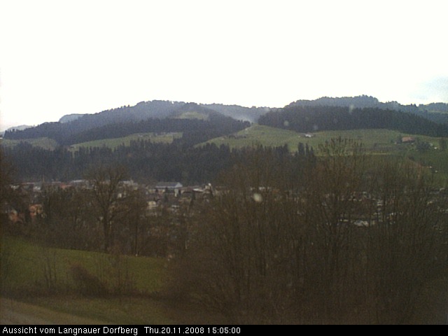 Webcam-Bild: Aussicht vom Dorfberg in Langnau 20081120-150500