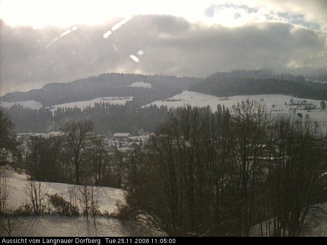 Webcam-Bild: Aussicht vom Dorfberg in Langnau 20081125-110500