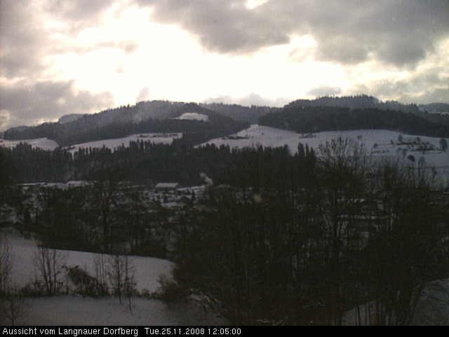 Webcam-Bild: Aussicht vom Dorfberg in Langnau 20081125-120500
