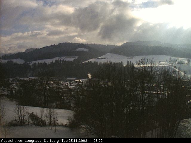 Webcam-Bild: Aussicht vom Dorfberg in Langnau 20081125-140500