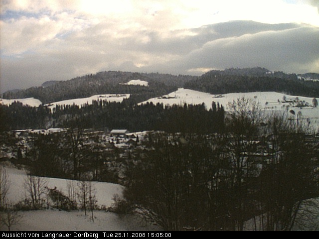 Webcam-Bild: Aussicht vom Dorfberg in Langnau 20081125-150500